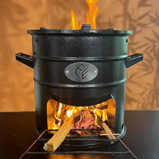 Less Smoke wood stove
