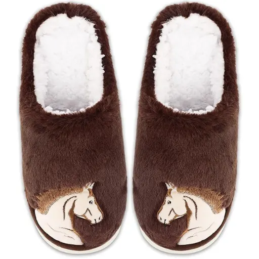 Sloth horse slippers

